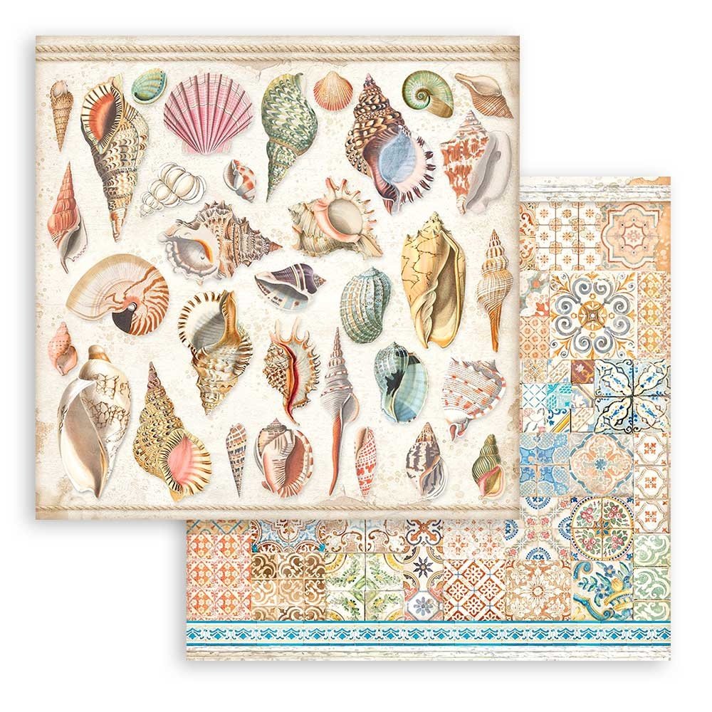Stamperia - Blue Dream - Shells