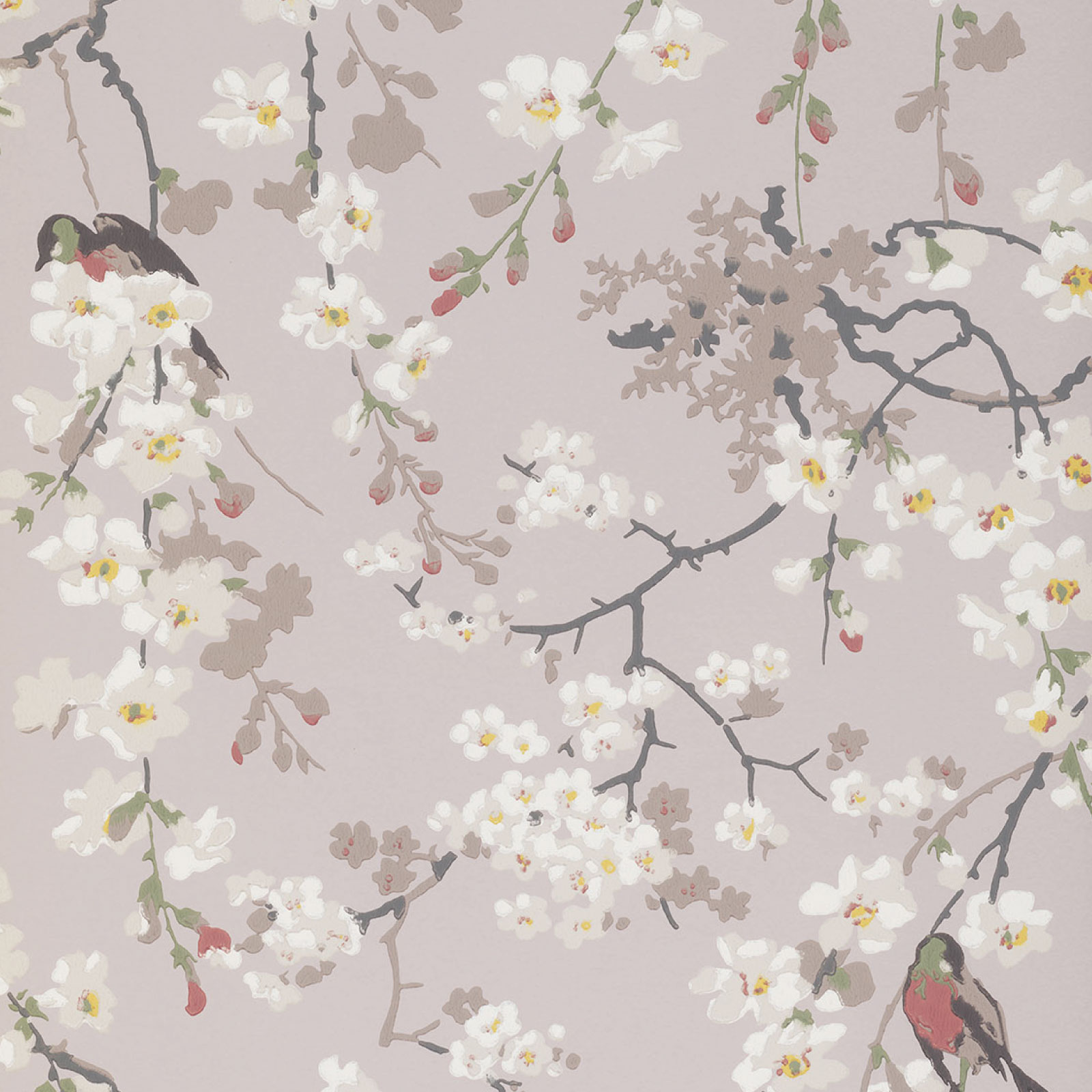 TAPET MASSINGBERD BLOSSOM, Grey