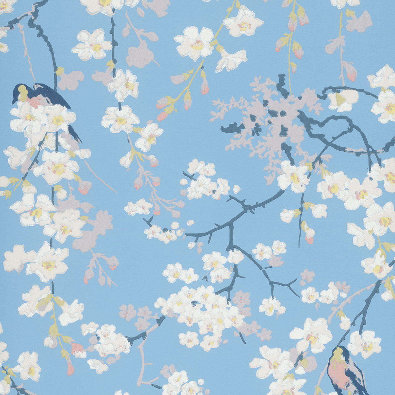 TAPET MASSINGBERD BLOSSOM, Pale Blue