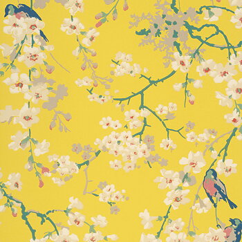TAPET MASSINGBERD BLOSSOM, Yellow