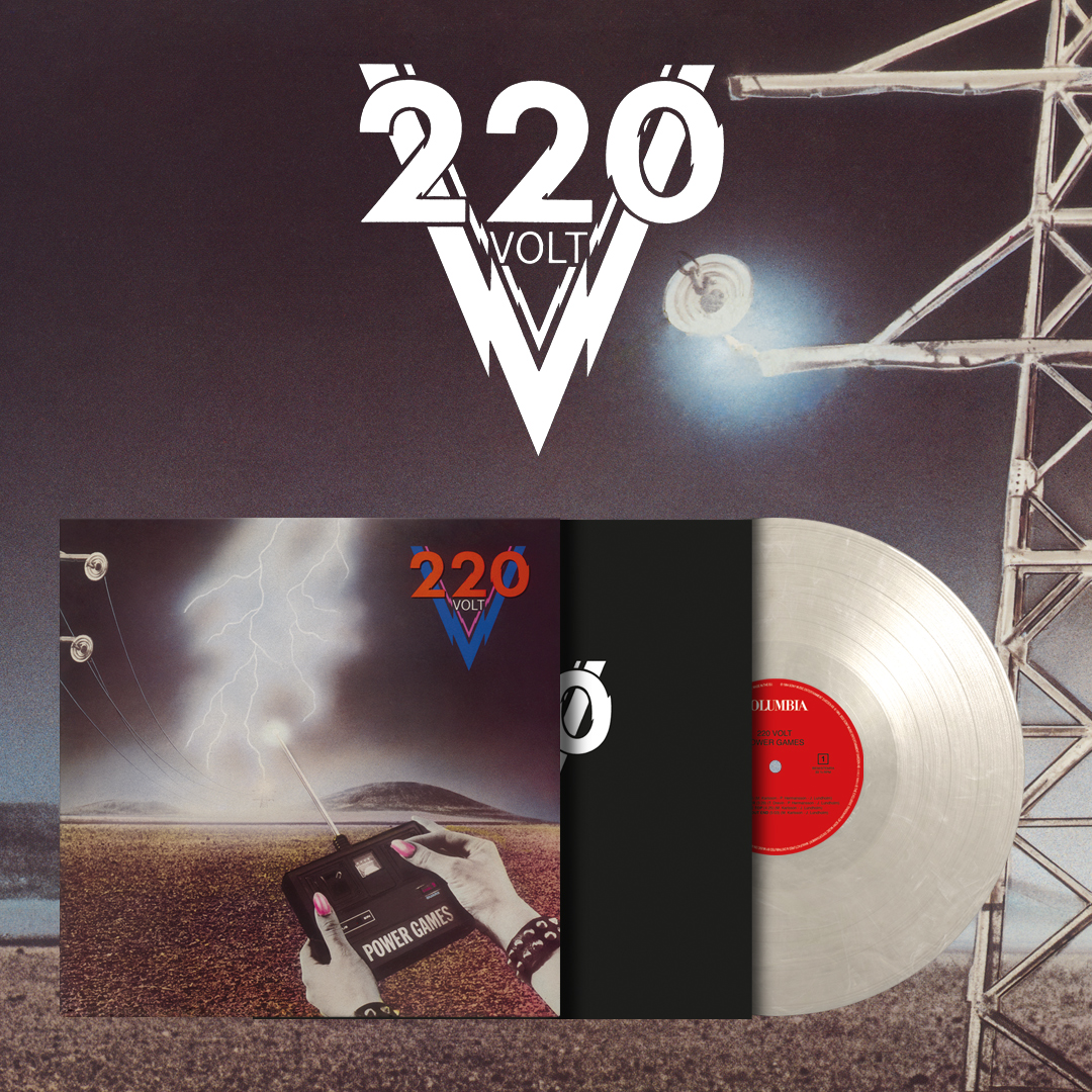 220 VOLT - POWER GAMES (WHITE VINYL LP)