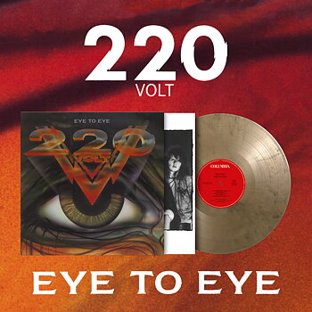 220 VOLT - EYE TO EYE (GOLD/BLACK MARBLE VINYL LP)