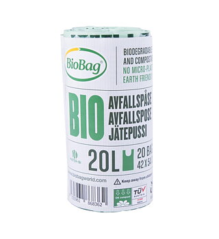 Biobag Komposterbar 20L 15my 420x540mm
