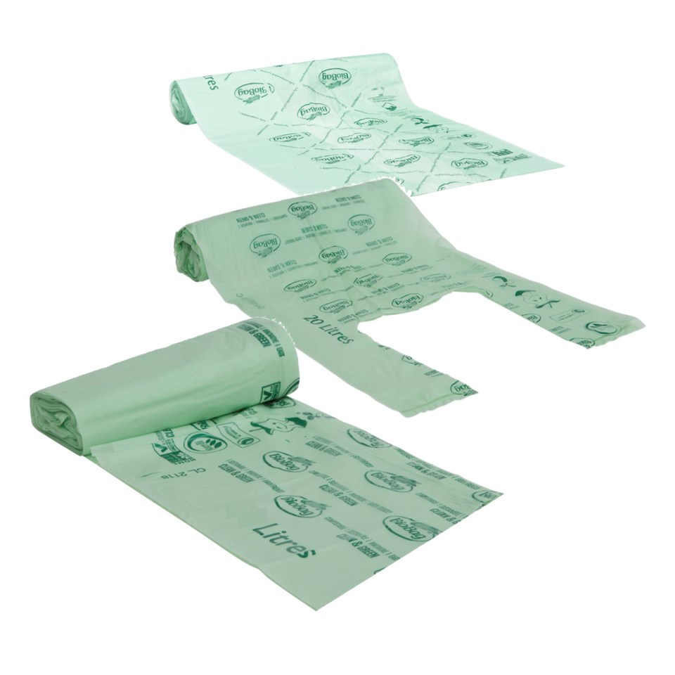 Biobag Komposterbar 10L 16my 430x450mm - 2