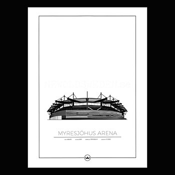 Myresjöhus Arena - Östers If -  Växjö