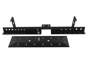 Takstege till papptak & shingel 2,4m i svart