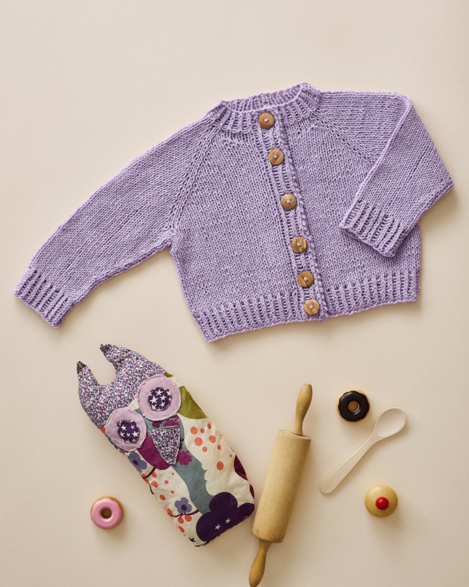 Baby cardigan - Luna by Permin/899050