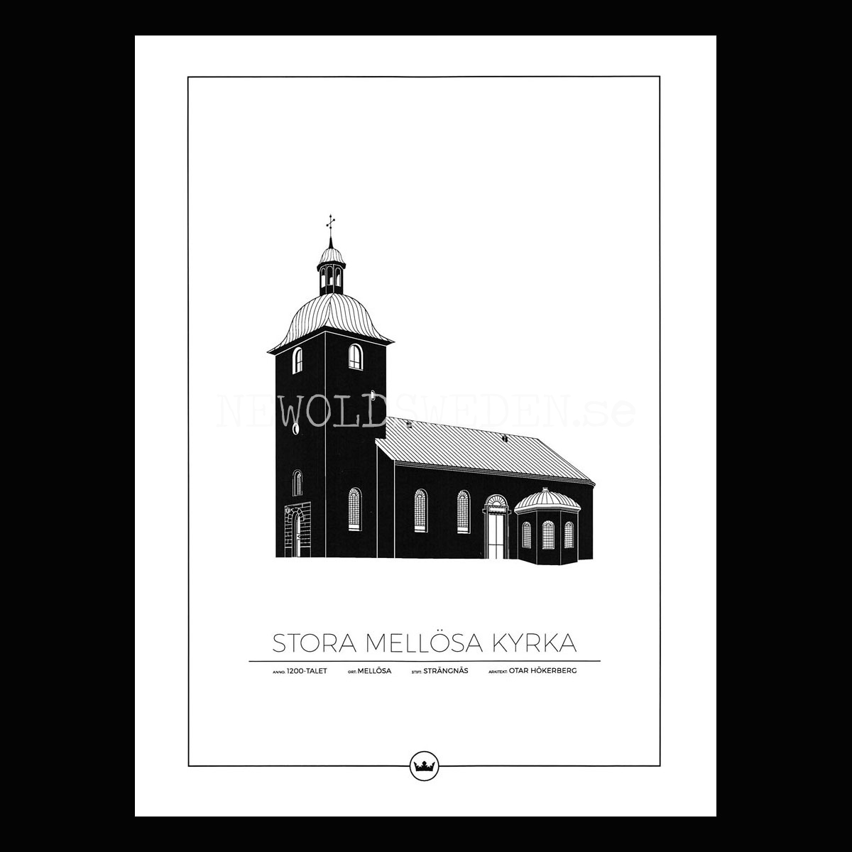 Stora Mellösa Kyrka -  Örebro