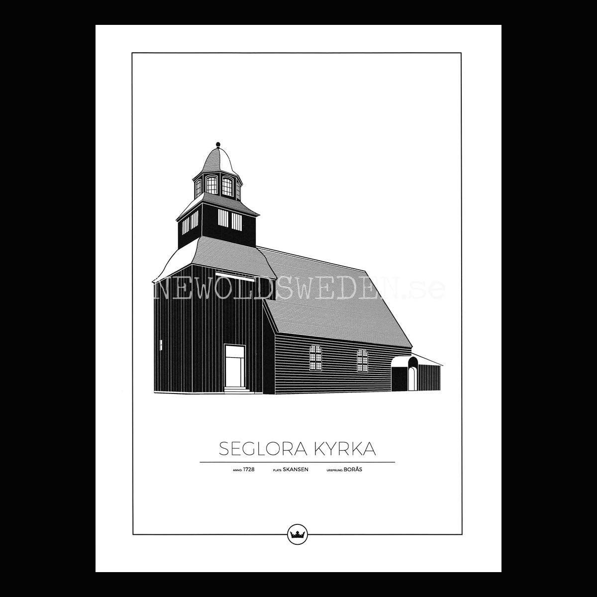Seglora Kyrka - Skansen -  Stockholm