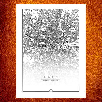 Karta över London