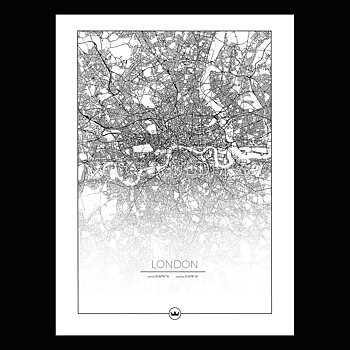 Karta över London