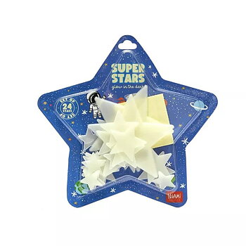 Glow in the dark - Super stars, självlysande stjärnor