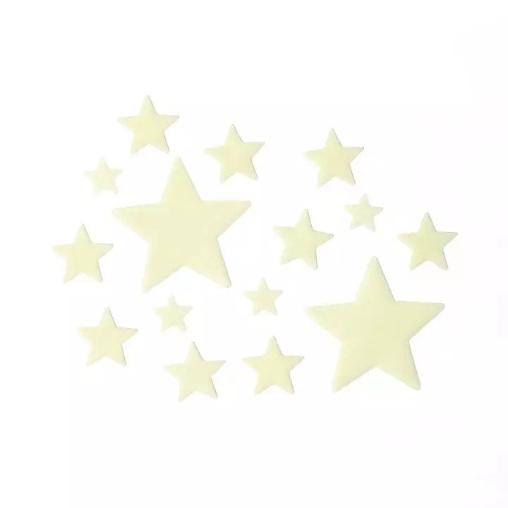 Glow in the dark - Super stars, självlysande stjärnor - 2