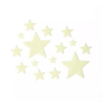 Glow in the dark - Super stars, självlysande stjärnor