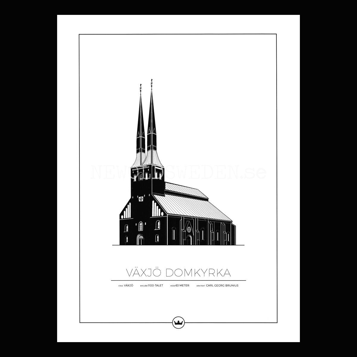 Växjö Domkyrka -  Växjö