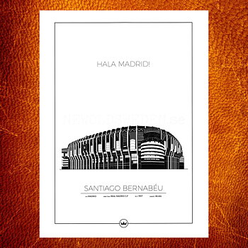 Santiago Bernabeu Stadion - Madrid -  Spanien