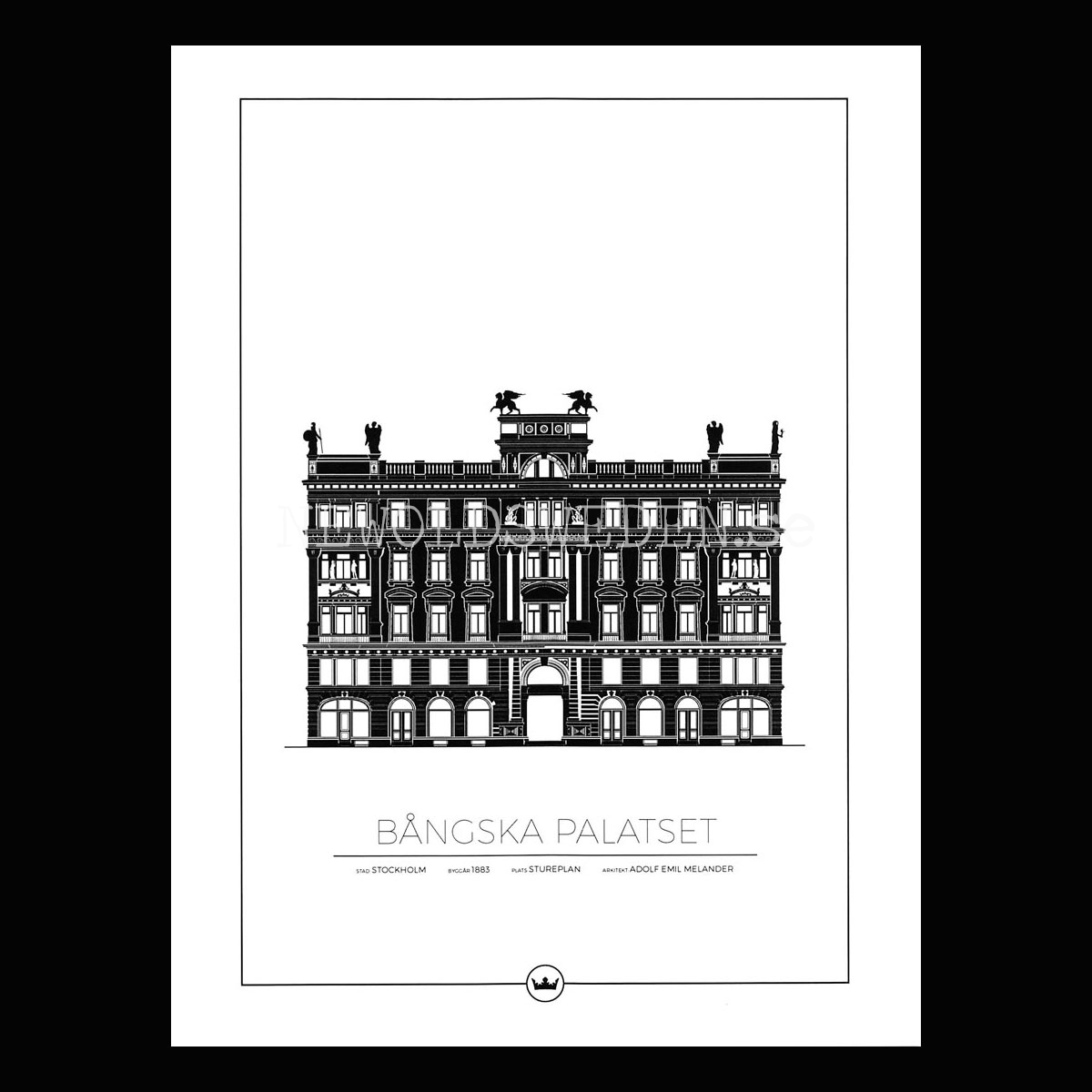 Bångska Palatset -  Stockholm