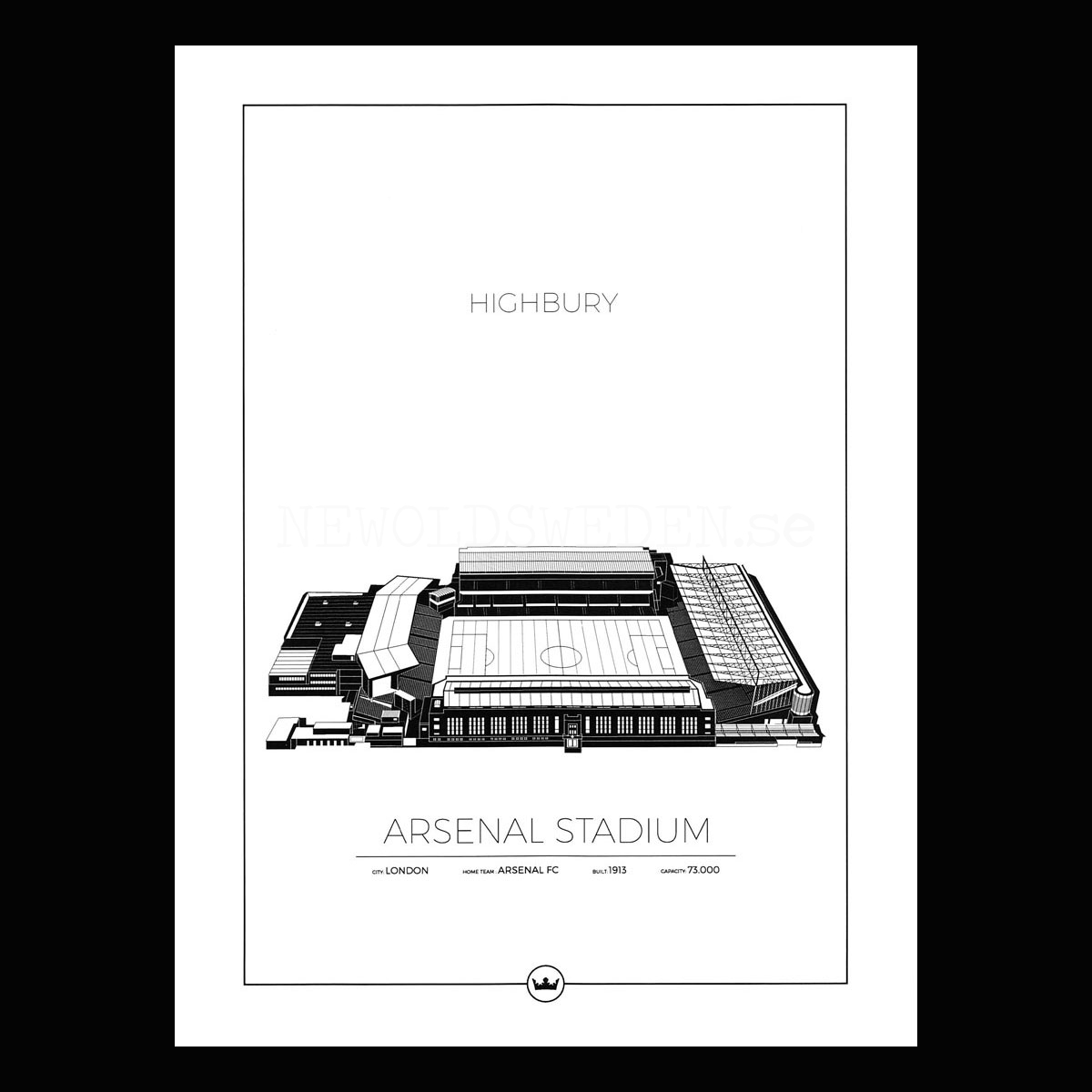Highbury Park - Aresenal Stadium - London -  England