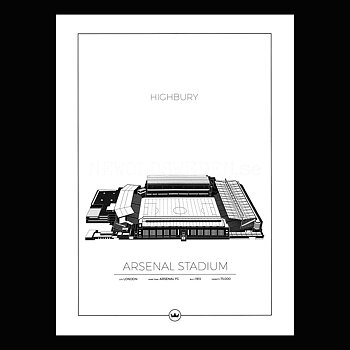 Highbury Park - Aresenal Stadium - London -  England