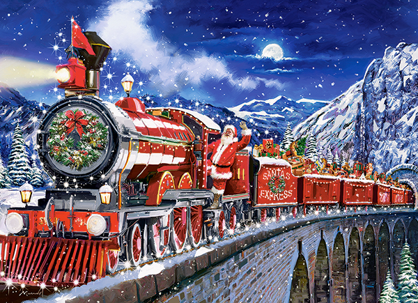 Santa's Coming to Town, 200-bitarspussel (B-222254)