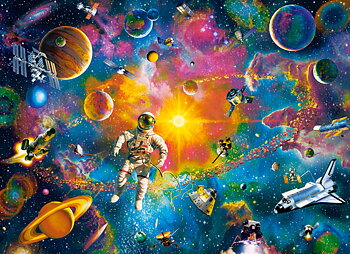 Man in Space, 200-bitarspussel (B-222261)