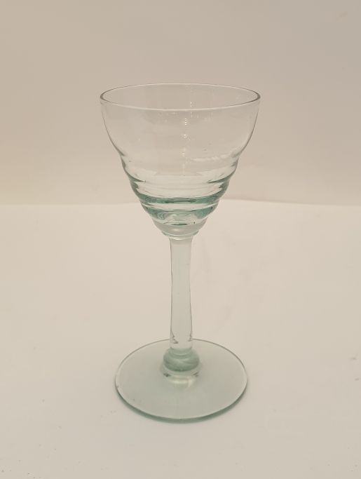 Liqueur glass ice green 1930s