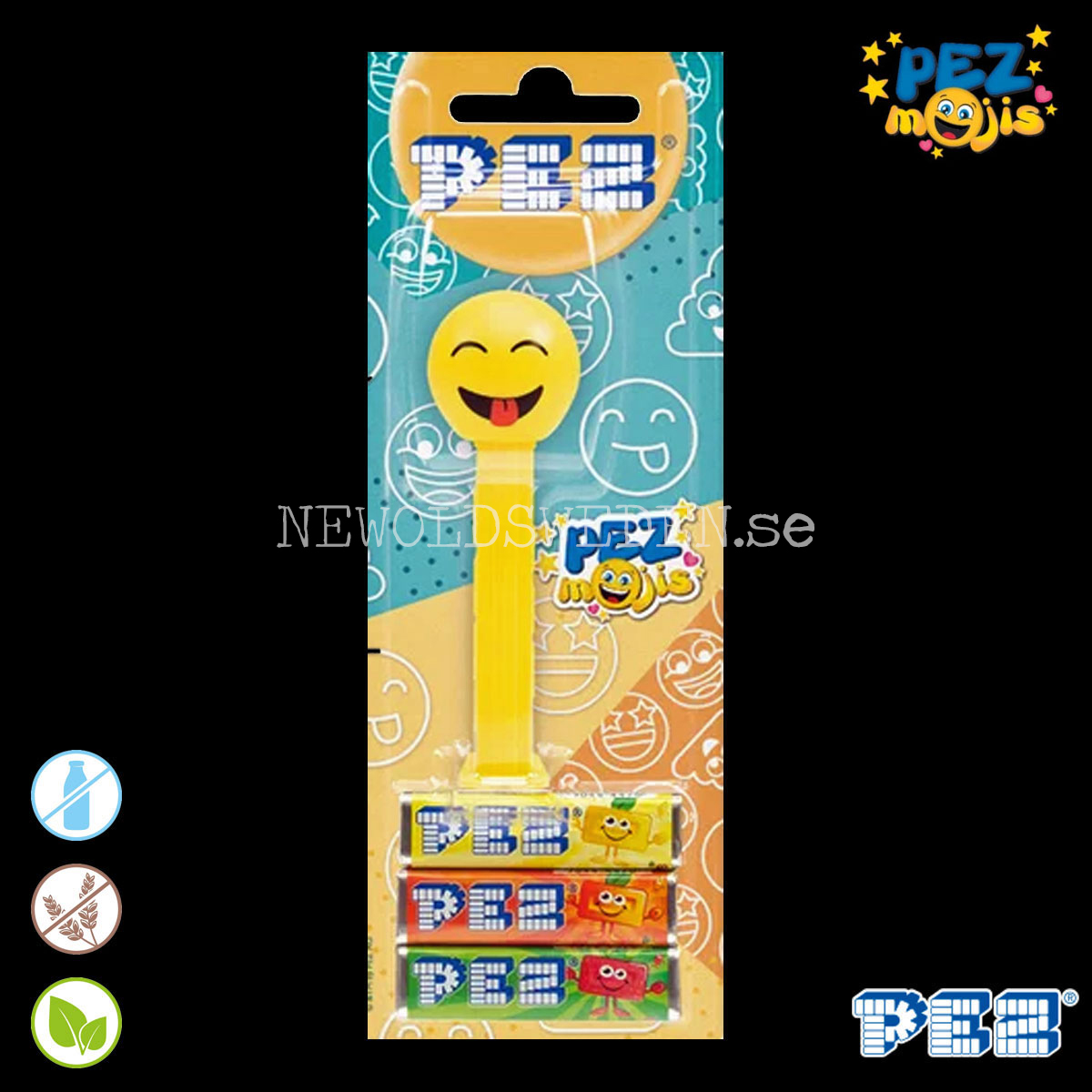 PEZ Dispenser TONGUE + Godis - PEZMOJI Samlarfigur - PE05 - 2