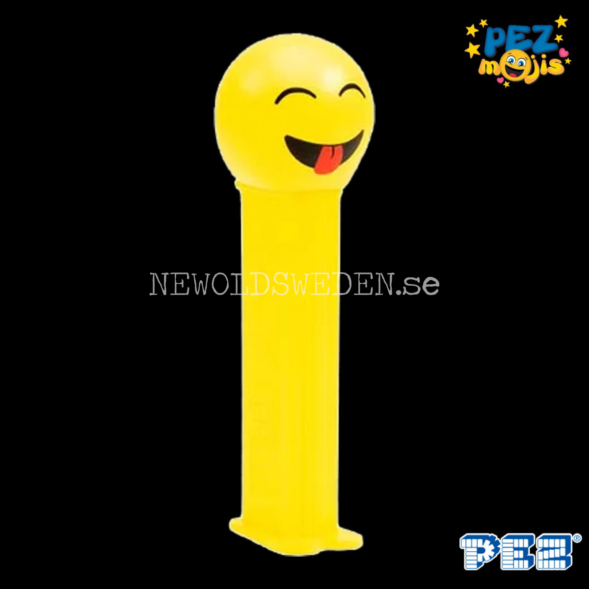 PEZ Dispenser TONGUE + Godis - PEZMOJI Samlarfigur - PE05