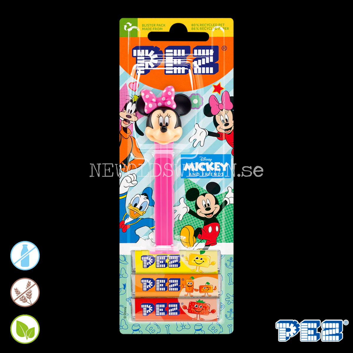 PEZ Dispenser MINNIE + Godis - Mickey and Friends Samlarfigur - PE13 - 3