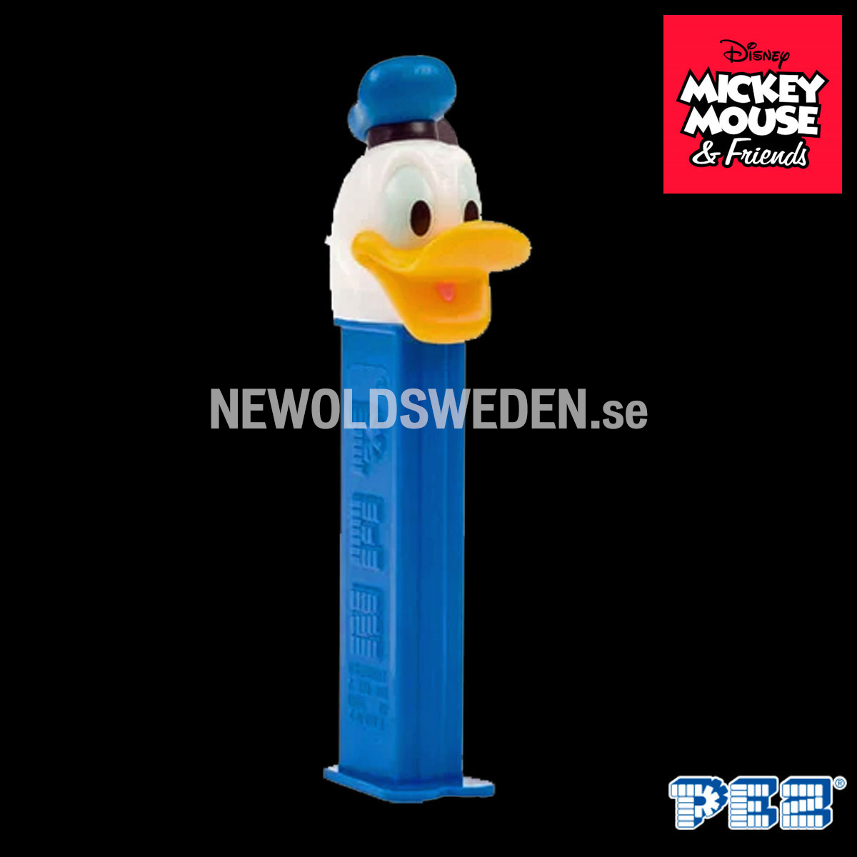PEZ Dispenser DONALD + Godis - Mickey and Friends Samlarfigur - PE06