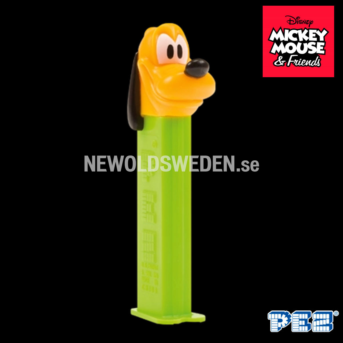 PEZ Dispenser PLUTO + Godis - Mickey and Friends Samlarfigur - PE06