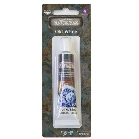 Prima Finnabair Matte Wax Paste -Old White (tub)