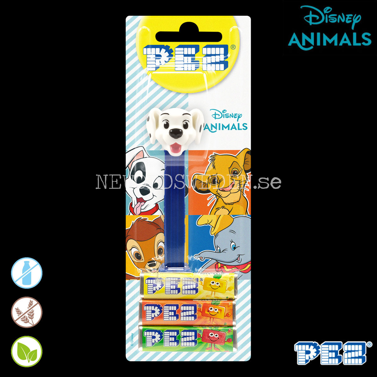 PEZ Dispenser DALMATINER + Candy - Disney Animals - PE06 - 2