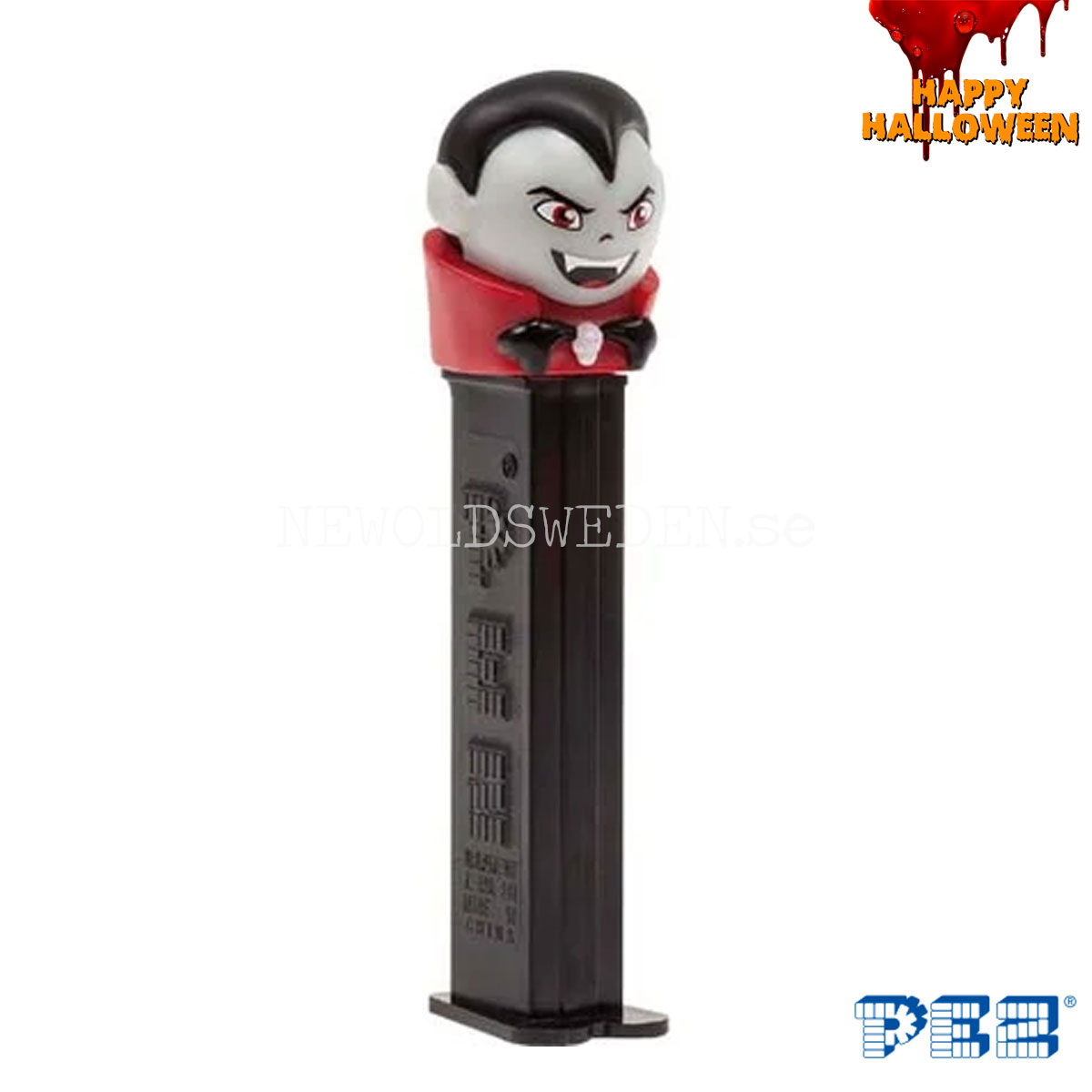 PEZ Dispenser EDDIE THE VAMPIRE + Godis - Halloween - PE19 - 5