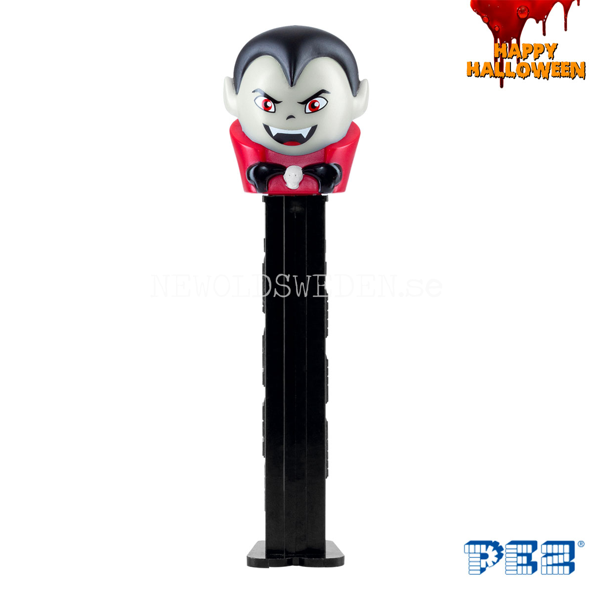 PEZ Dispenser EDDIE THE VAMPIRE + Godis - Halloween - PE19 - 6