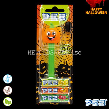 PEZ Dispenser JERRY THE PUMPKIN + Candy - Halloween - PE20