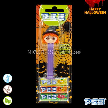 PEZ Dispenser RUBY THE WITCH + Candy - Halloween - PE20