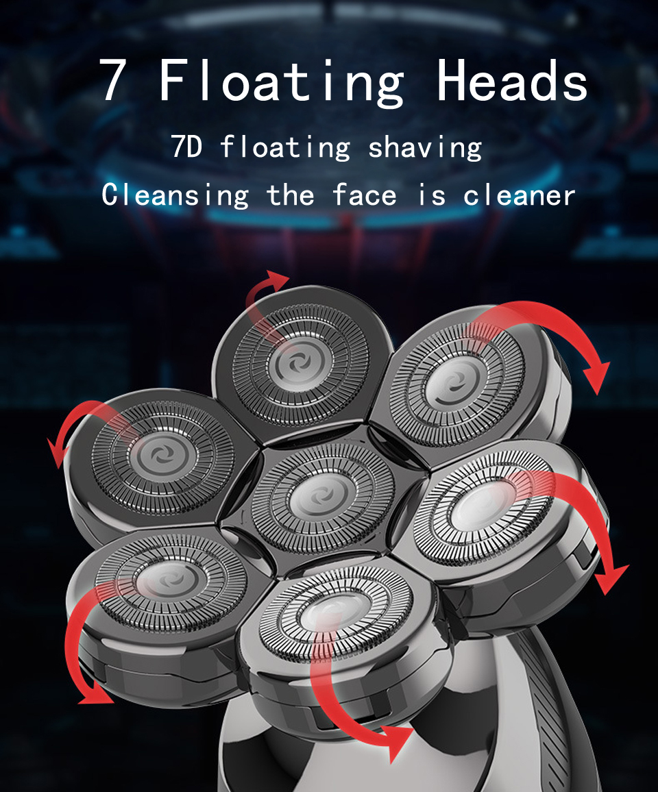 Professional Shaver - Black 7 parts - 11