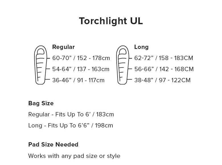 Torchlight UL 20 (850 DownTek) REGULAR LEFT - 6