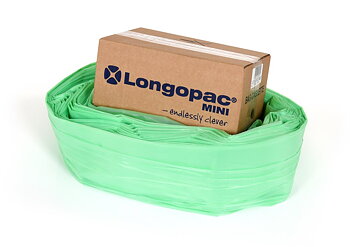 Longopac Mini Industri Biosäck Grön Ø357mm x 40m