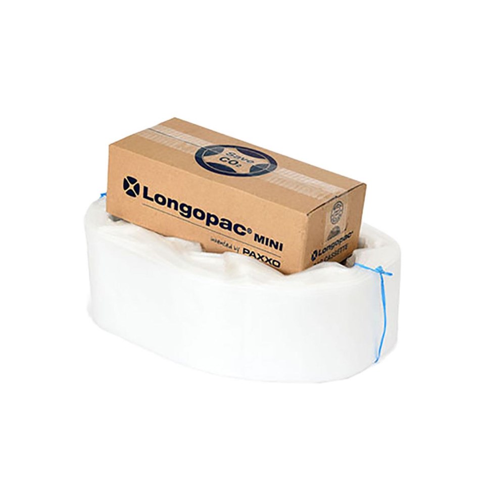 Sopsäcksslang Longopac Mini Strong Transparent 45m