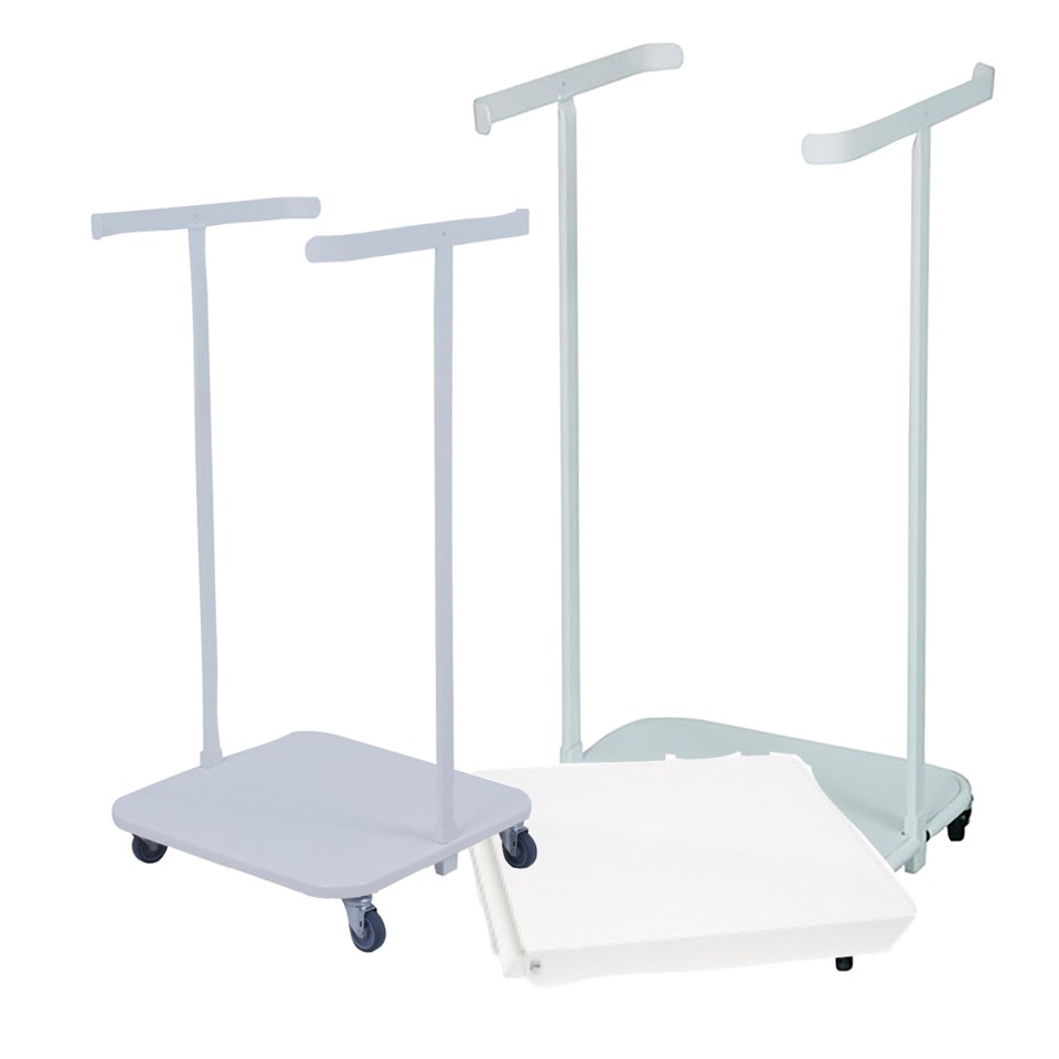 Sopsäcksställ T-modell Ultima Vit 125L - 2