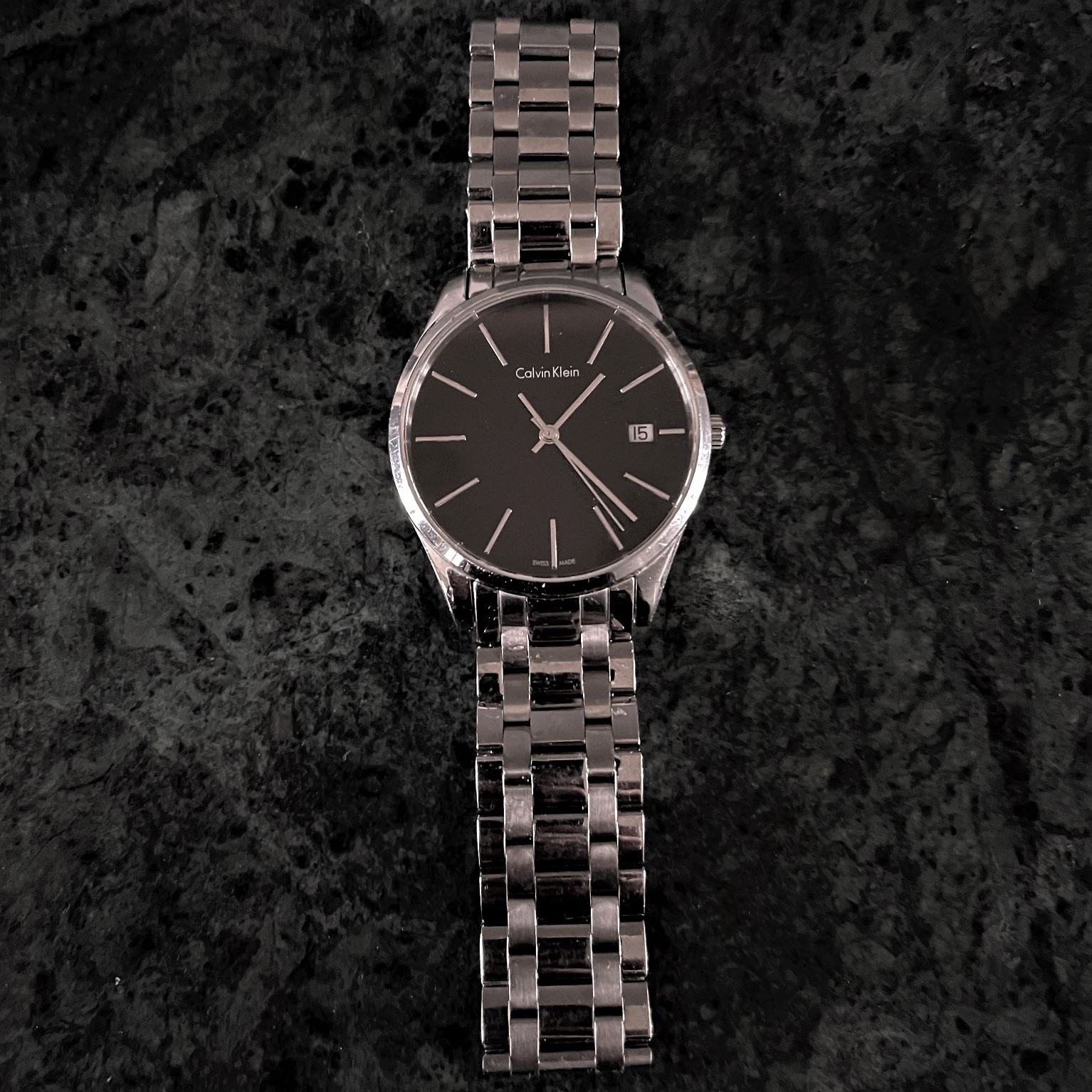 Calvin Klein Stainless Steel Watch Silver K810.104.001