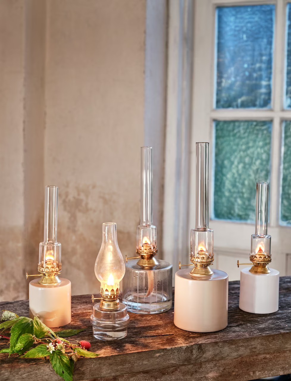 Fotogenlampa Rak Mässing Stor - 3