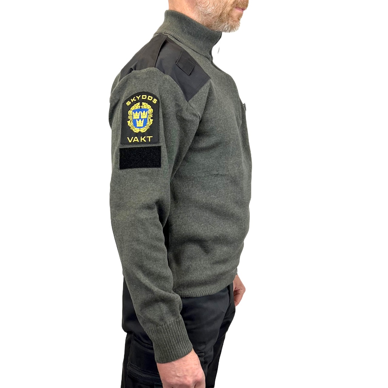 Antracitgrå Hundförartröja Skyddsvakt, Cubik - 3