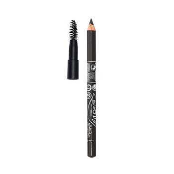 Eyebrow Eyeliner Pencil Dark  Charcoal Black/Brown 48  -  Puro BIO Cosmetics