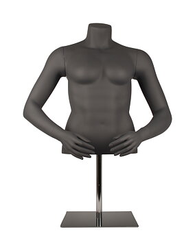 Torso Kvinder, mørkegrå