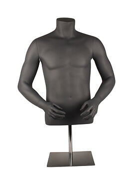 Torso Mænd, mørkegrå