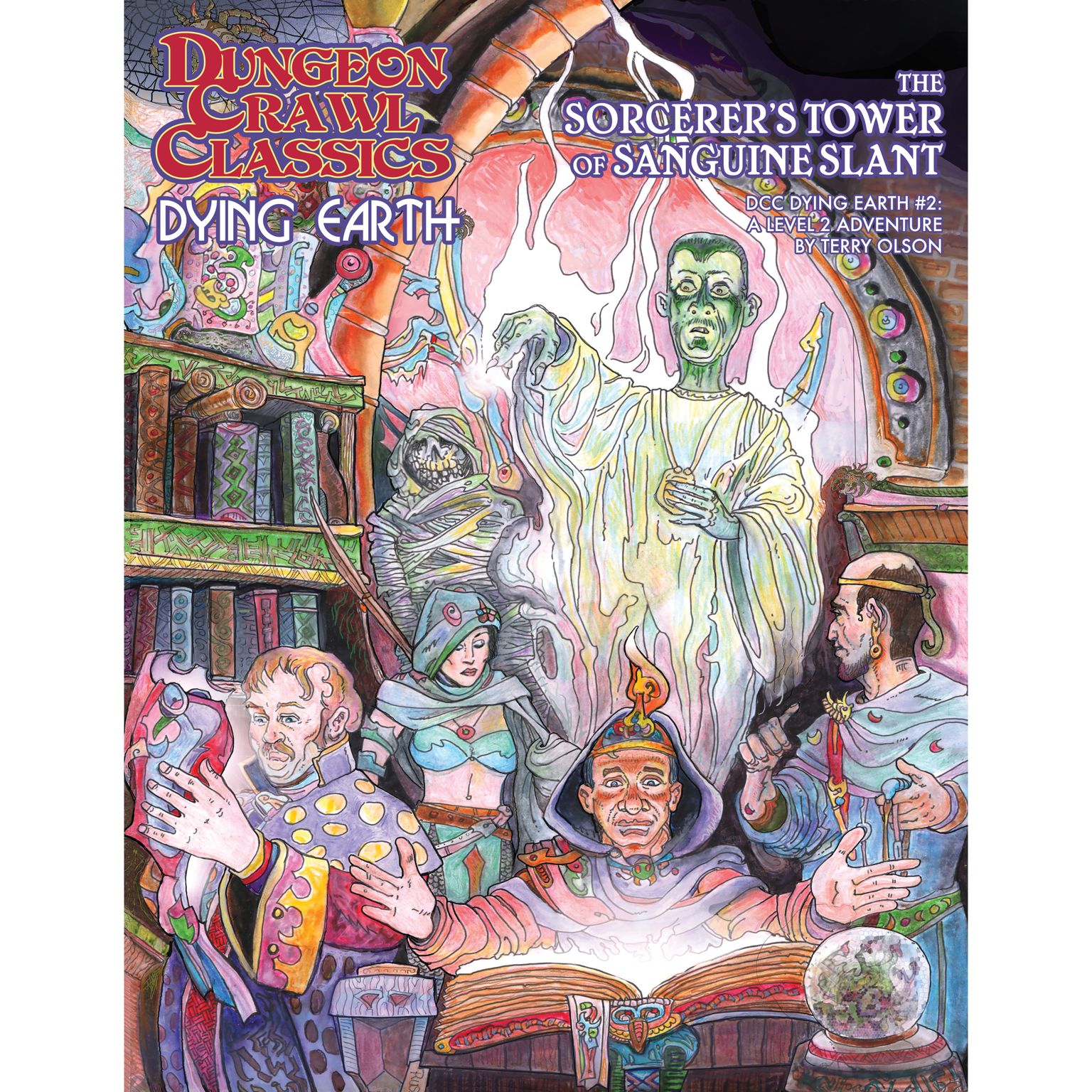 Dungeon Crawl Classics Dying Earth #2 - The Sorcerers Tower of Sanguine Slant + PDF