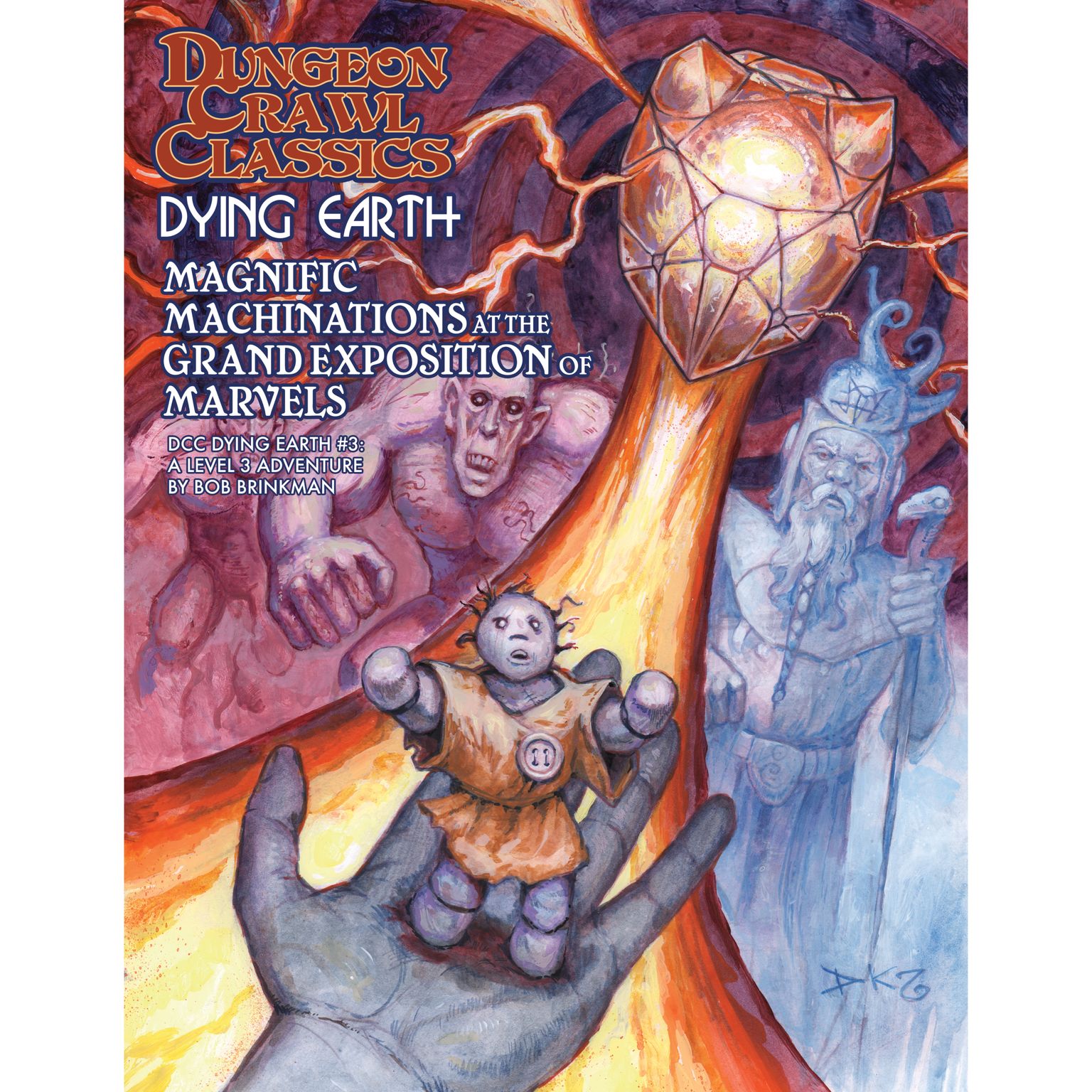 Dungeon Crawl Classics Dying Earth #3 - Magnificent Machinations at the Great Exposition + PDF